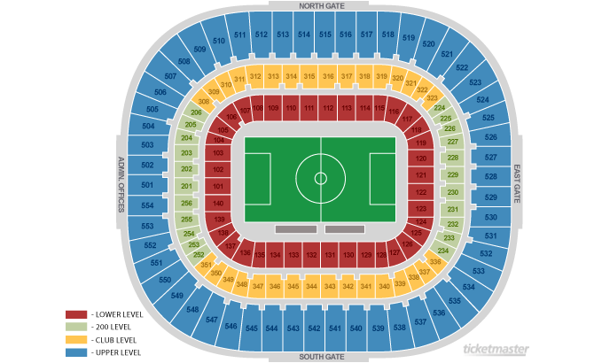 Bank Of America Stadium Seating Chart Club Level