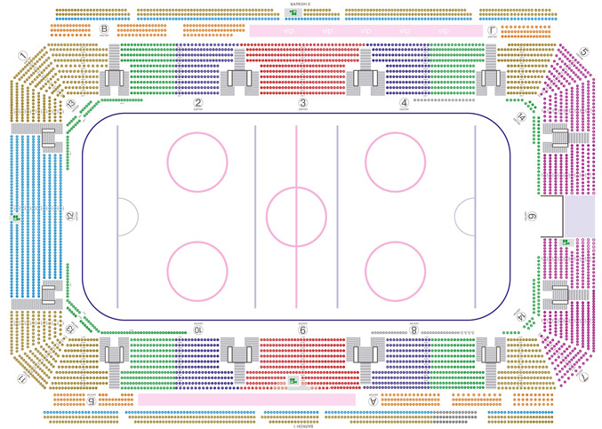 Схема арены уралец екатеринбург с местами Shtampik.com