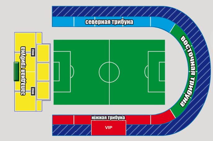 Трибуны стадиона динамо схема